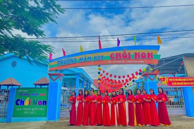 Trường Mầm non Chồi Non xã Nam Đà sôi nổi các hoạt động kỷ niệm Quốc khánh 2/9 (1945 – 2025)